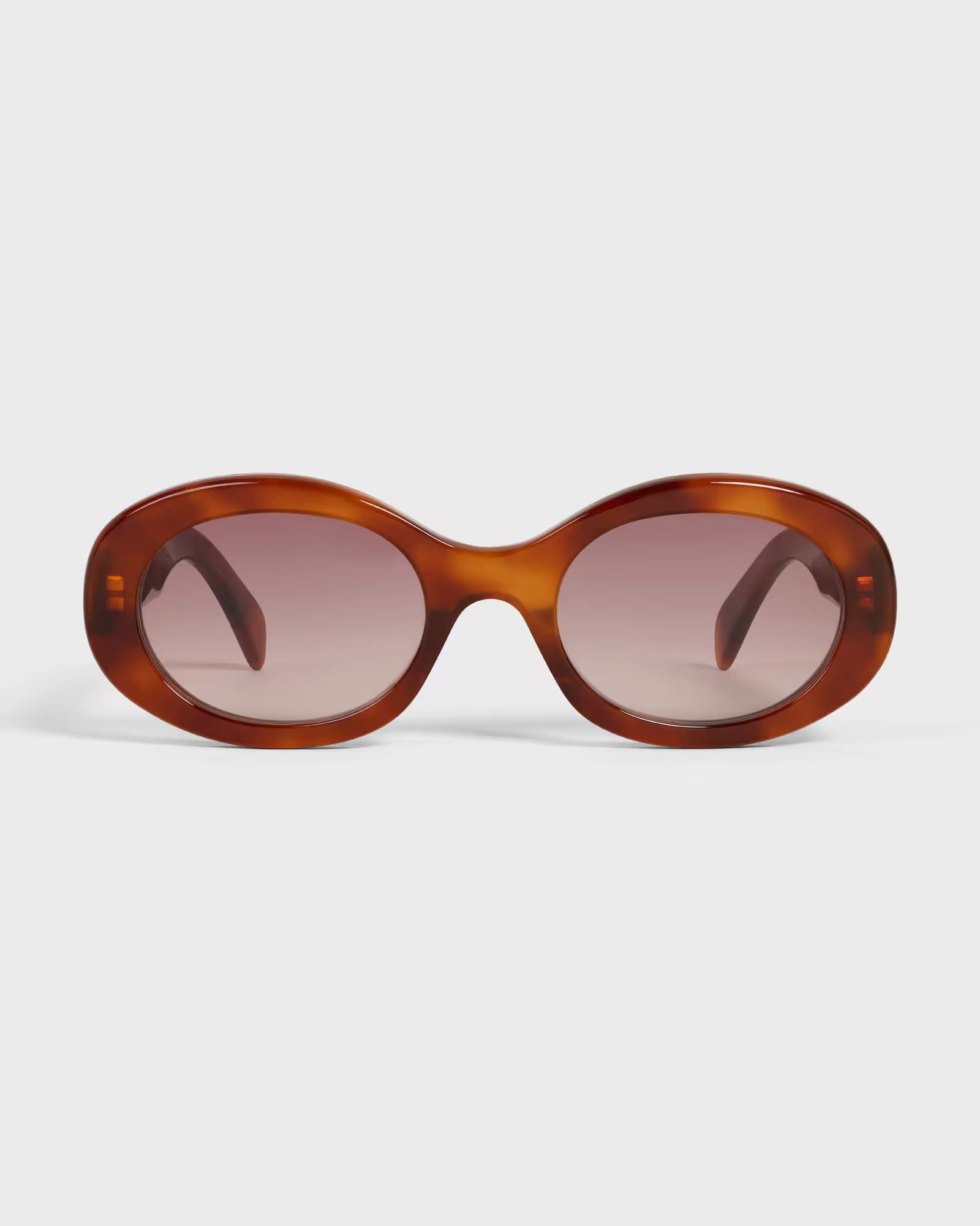 Italian Summer — Triomphe 01 Sunglasses — Honey Havana