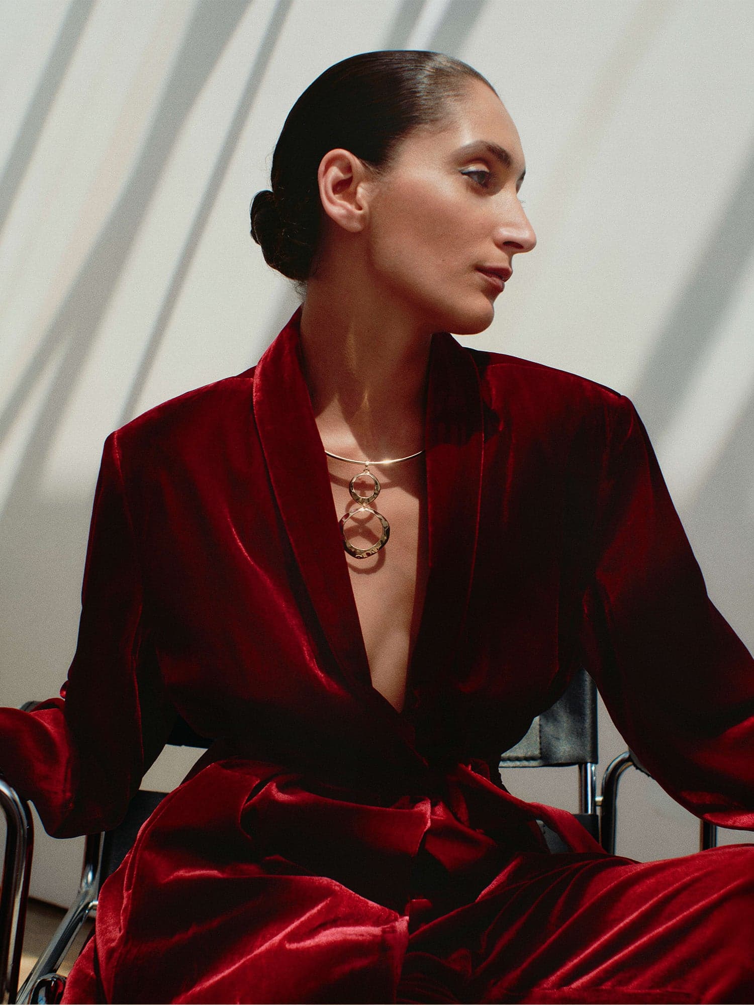 London Power — Velvet Smoking Jacket